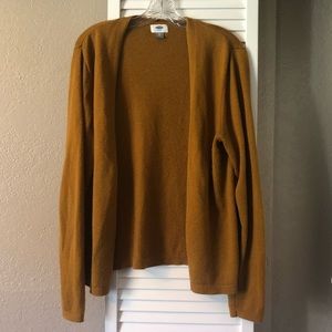 Old Navy Mustard Cardigan